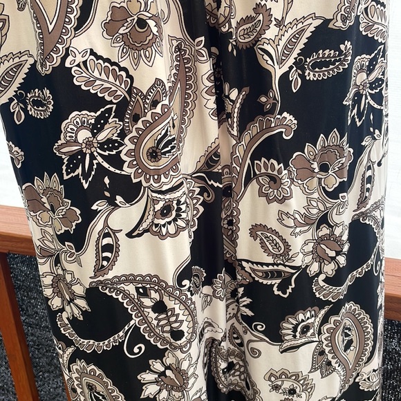 Soma. Long maxi dress. Black and white. Size S. - Picture 3 of 5